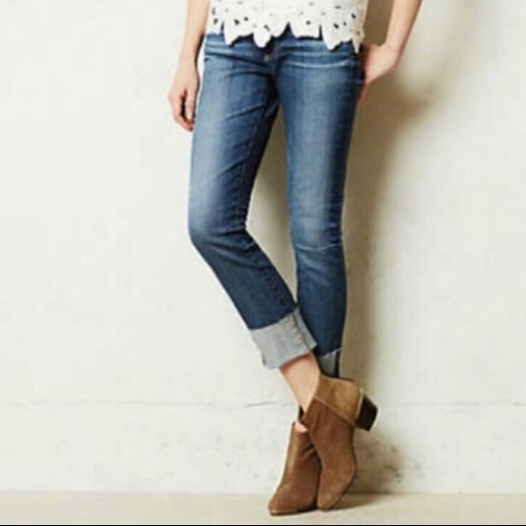 ag stevie cuffed jeans
